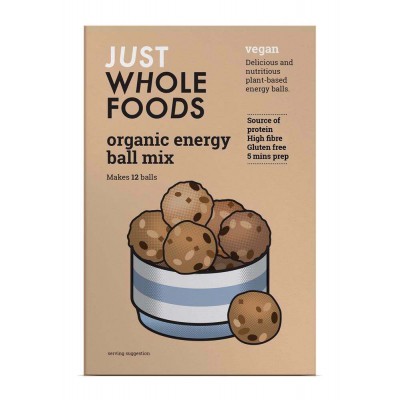 Just Wholefoods Organic & Vegan Energy Ball Mix 140g