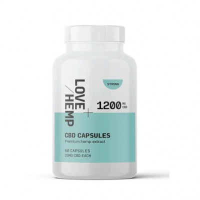 Love Hemp 1200mg CBD - 60 Capsules