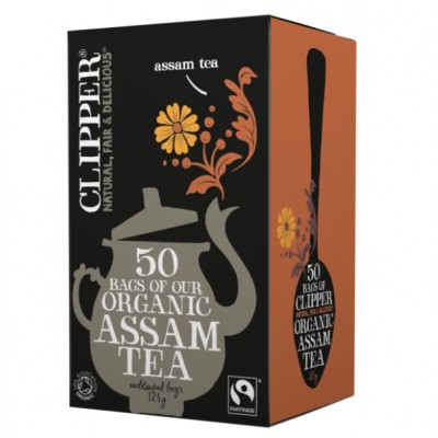 Clipper Fairtrade Organic Assam Tea 50 Bags