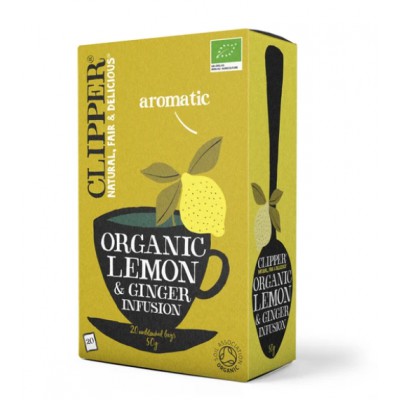 Clipper Organic Lemon & Ginger Infusion 20 Bags