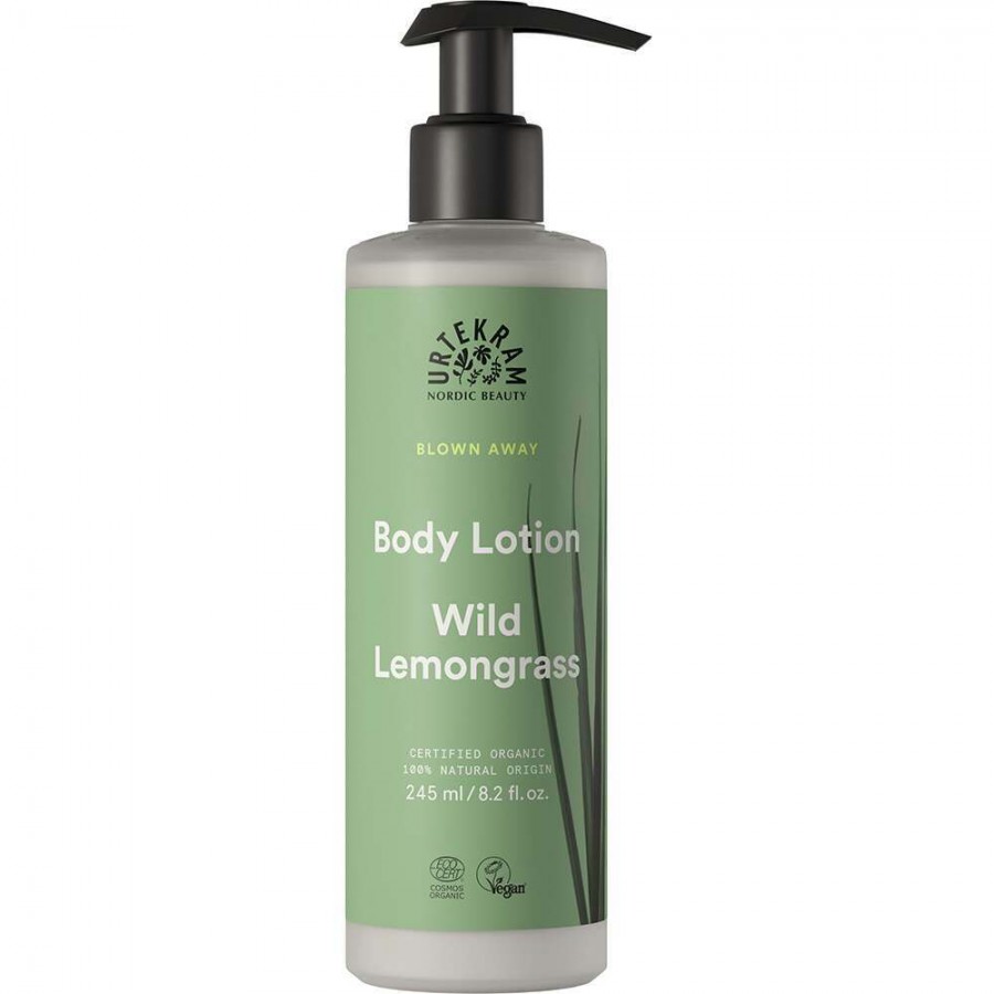 Urtekram Organic Wild Lemongrass Body Lotion 245ml