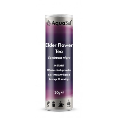 AquaSol Instant Elderflower Tea 20g