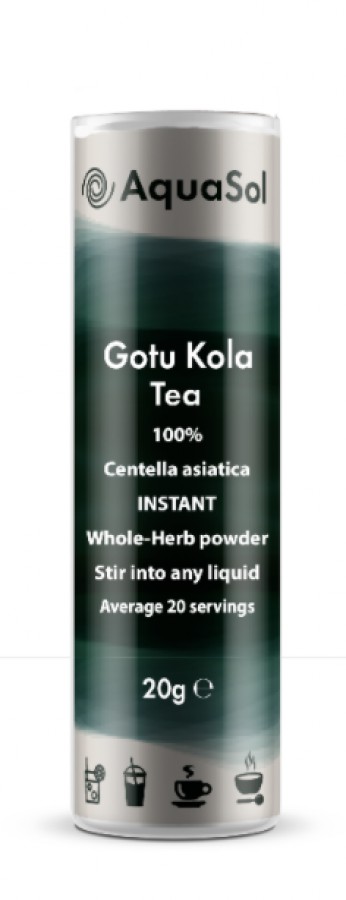 AquaSol Instant Gotu Kola Leaf Tea 20g