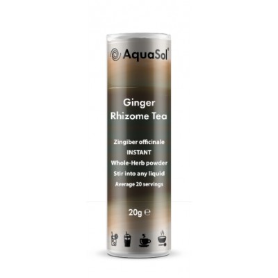 AquaSol Instant Ginger Rhizome Tea 20g