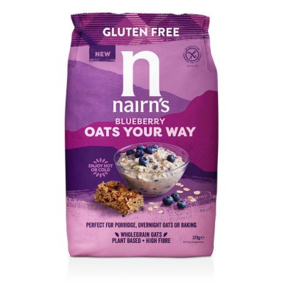 Nairn's Gluten Free Oats Your Way Blueberry Muffin Porridge 375g