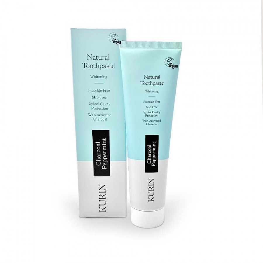 Kurin Natural Fluoride Free Whitening Toothpaste 100ml