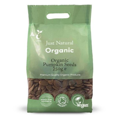 Just Natural Organic Pumpkin Seeds 250g