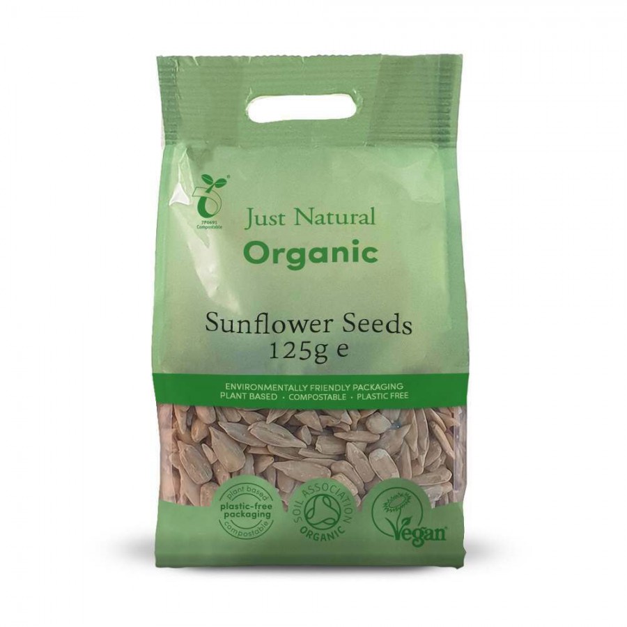 Just Natural Organic Sunflower Seeds 125g