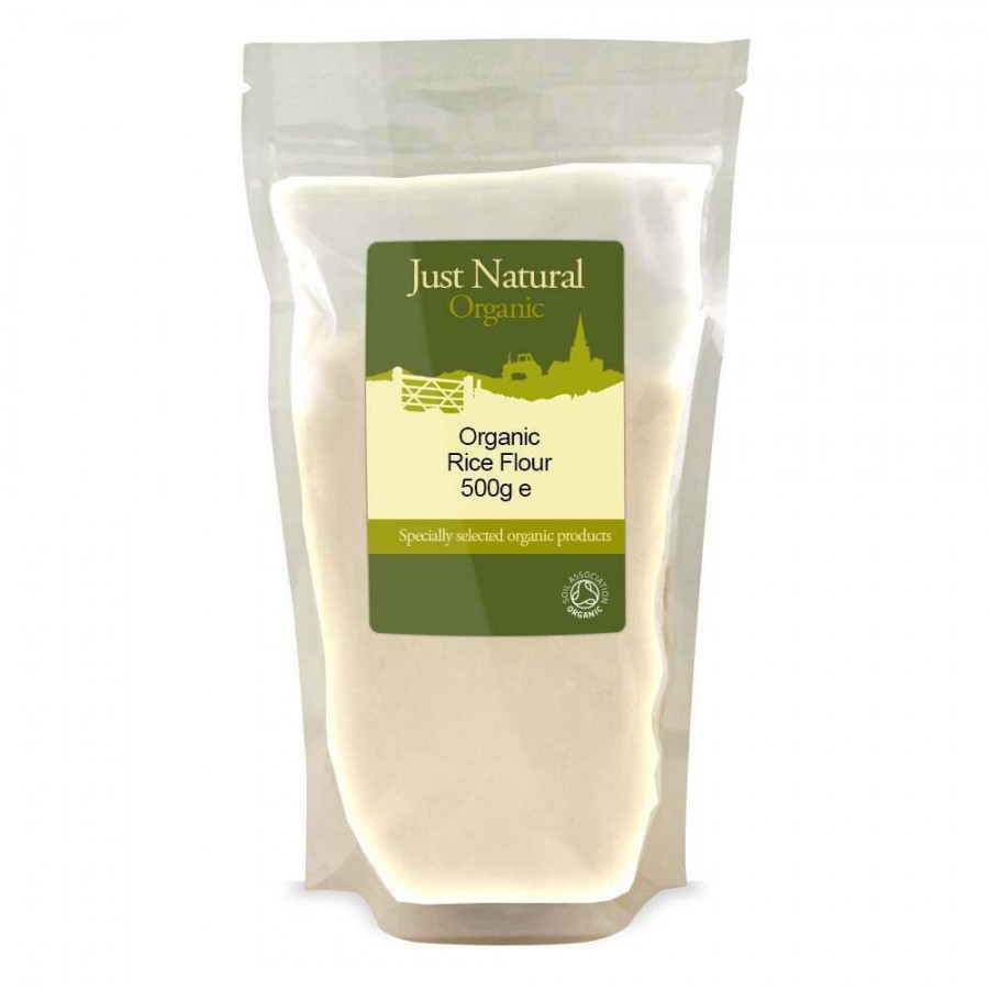 Just Natural Organic Rice Flour 500g