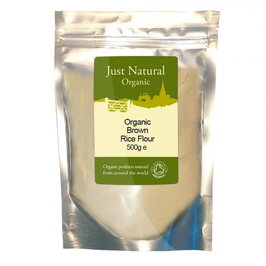 Just Natural Organic Brown Rice Flour 500g