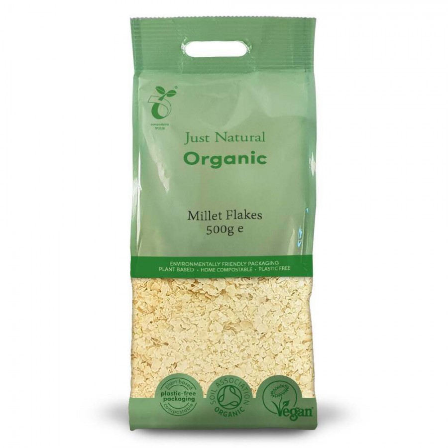 Just Natural Organic Millet Flakes 500g