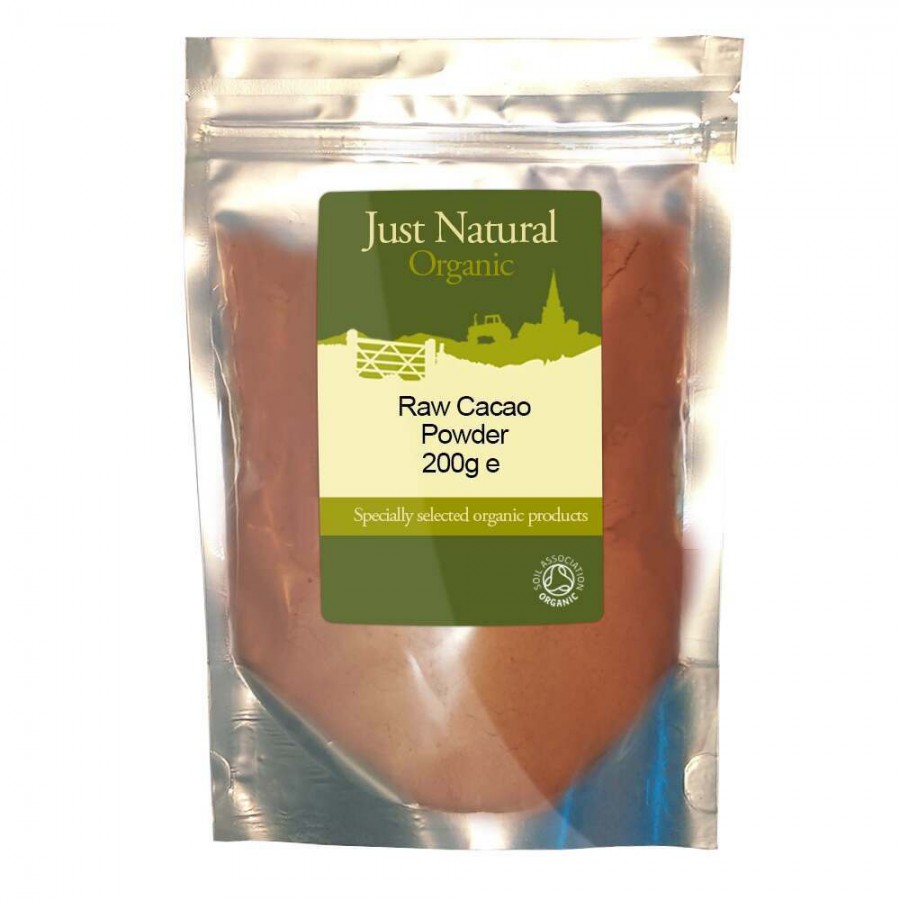 Just Natural Organic Cacao Powder Raw 200g