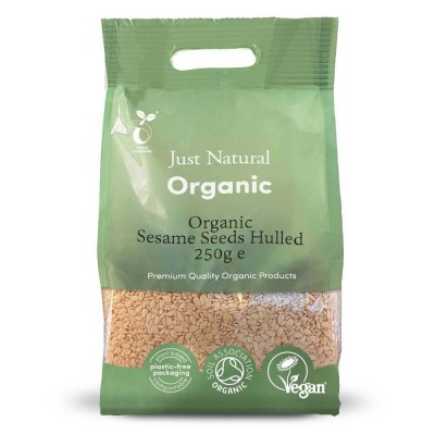 Just Natural Organic Hulled Sesame Seeds 250g