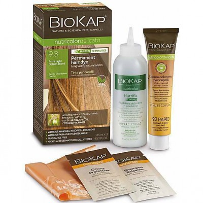 BIOKAP Extra Light Golden Blond 9.3 Rapid Hair Dye 135ml