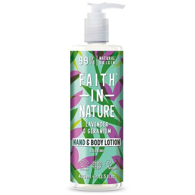 Faith In Nature Lavender & Geranium Hand & Body Lotion 400ml