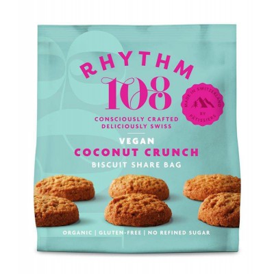 Rhythm 108 Coconut Crunch Biscuit Share Bag 135g