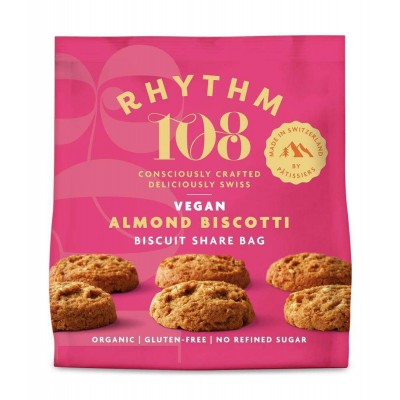 Rhythm 108 Almond Biscotti Biscuit Share Bag 135g