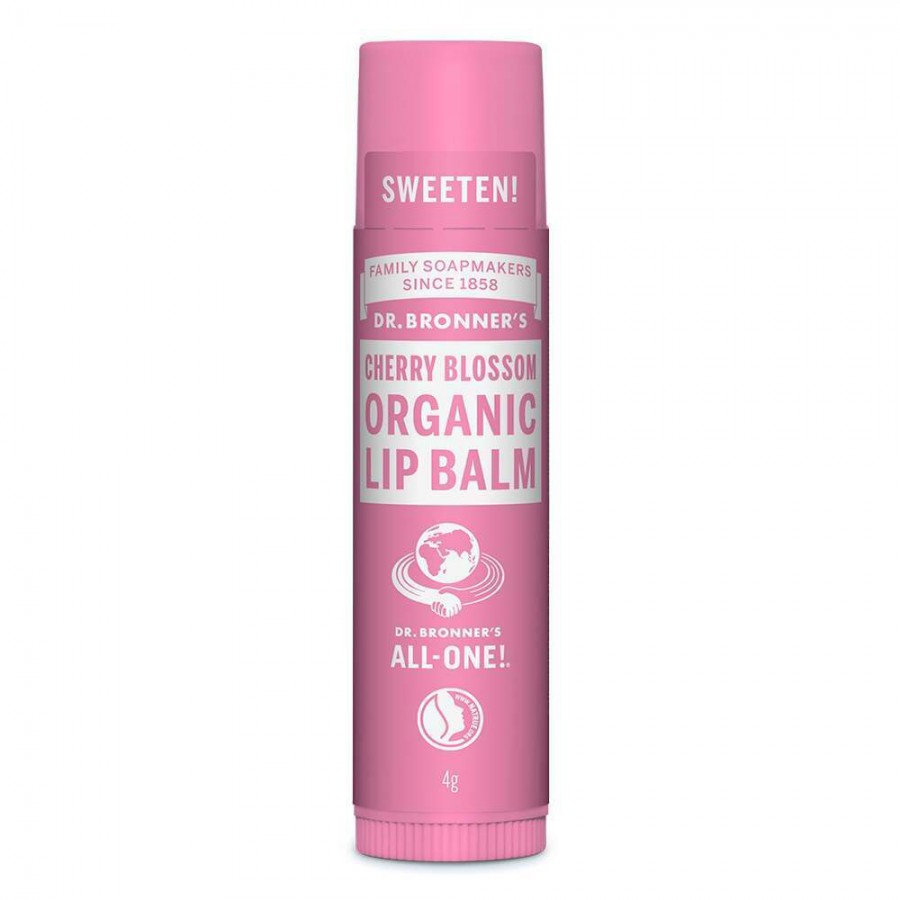 Dr Bronner Cherry Blossom Lip Balm 4g