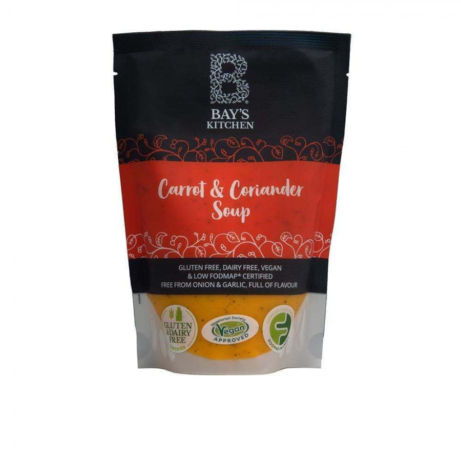 Bays Kitchen Low FODMAP Carrot & Coriander Soup 300g - Pack of 2