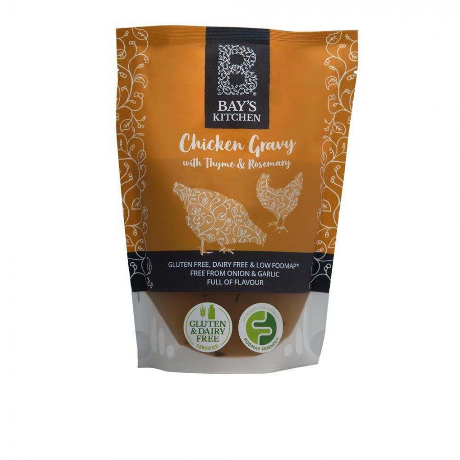 Bays Kitchen Low FODMAP Chicken Gravy with Thyme & Rosemary 300g - Pack of 2