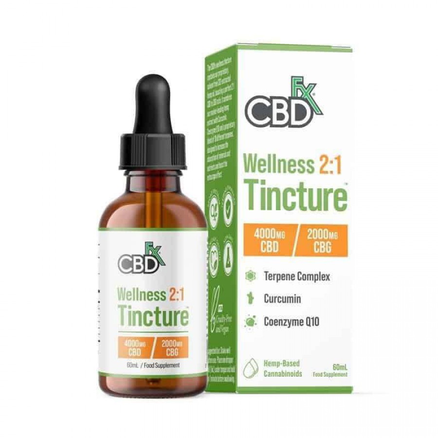 CBDfx Wellness 2:1 Tincture 4000mg CBD Oil 60ml