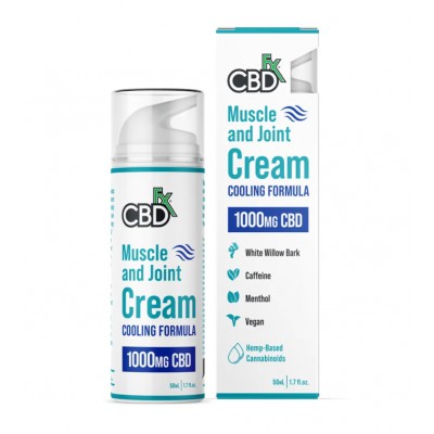 CBDfx 1000mg CBD Muscle & Joint Cream Cooling Formula 50ml