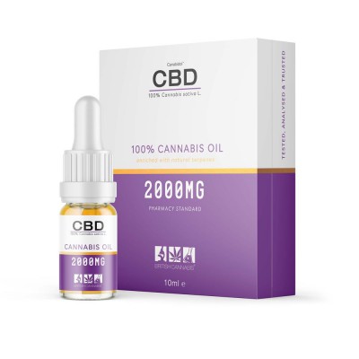 Canabidol CBD Oil Drops 2000mg 10ml