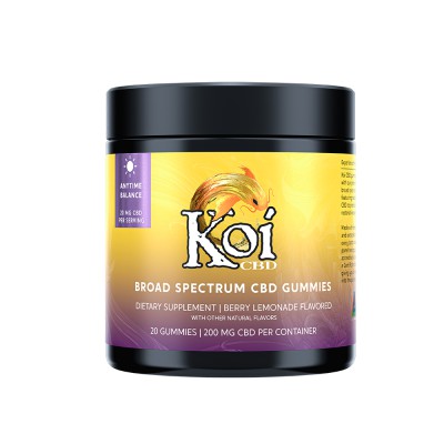 Koi CBD Berry & Lemonade 200mg Gummies - 20 Pieces