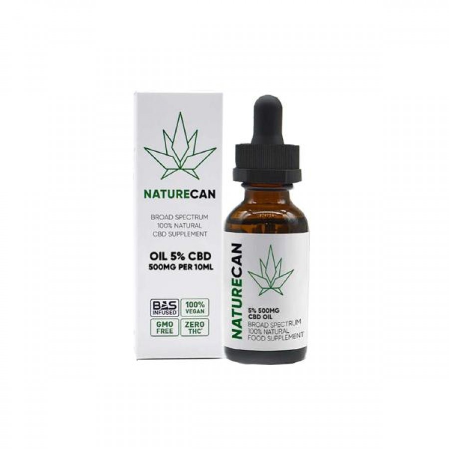 Naturecan Broad Spectrum 500mg CBD Oil 10ml