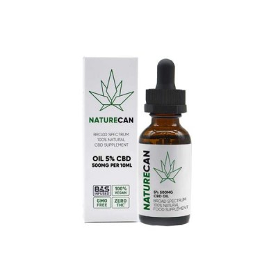 Naturecan Broad Spectrum 500mg CBD Oil 10ml