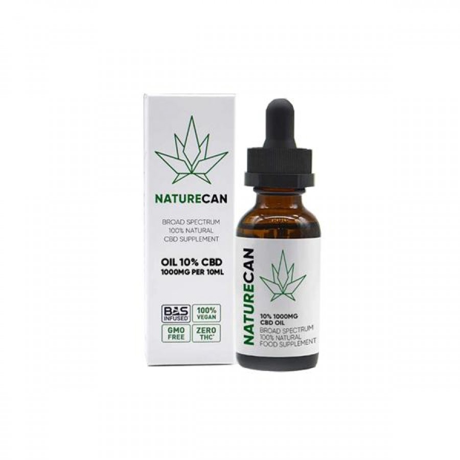 Naturecan Broad Spectrum 1000mg CBD Oil 10ml