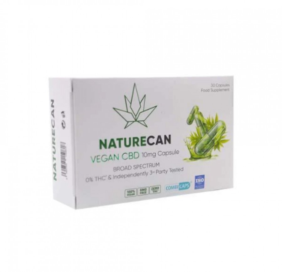 Naturecan Vegan 300mg CBD Capsules - 30 Pieces