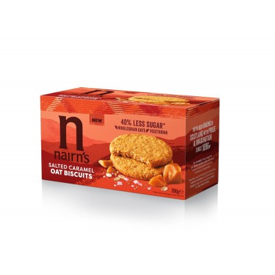 Nairn's Salted Caramel Oat Biscuits 200g