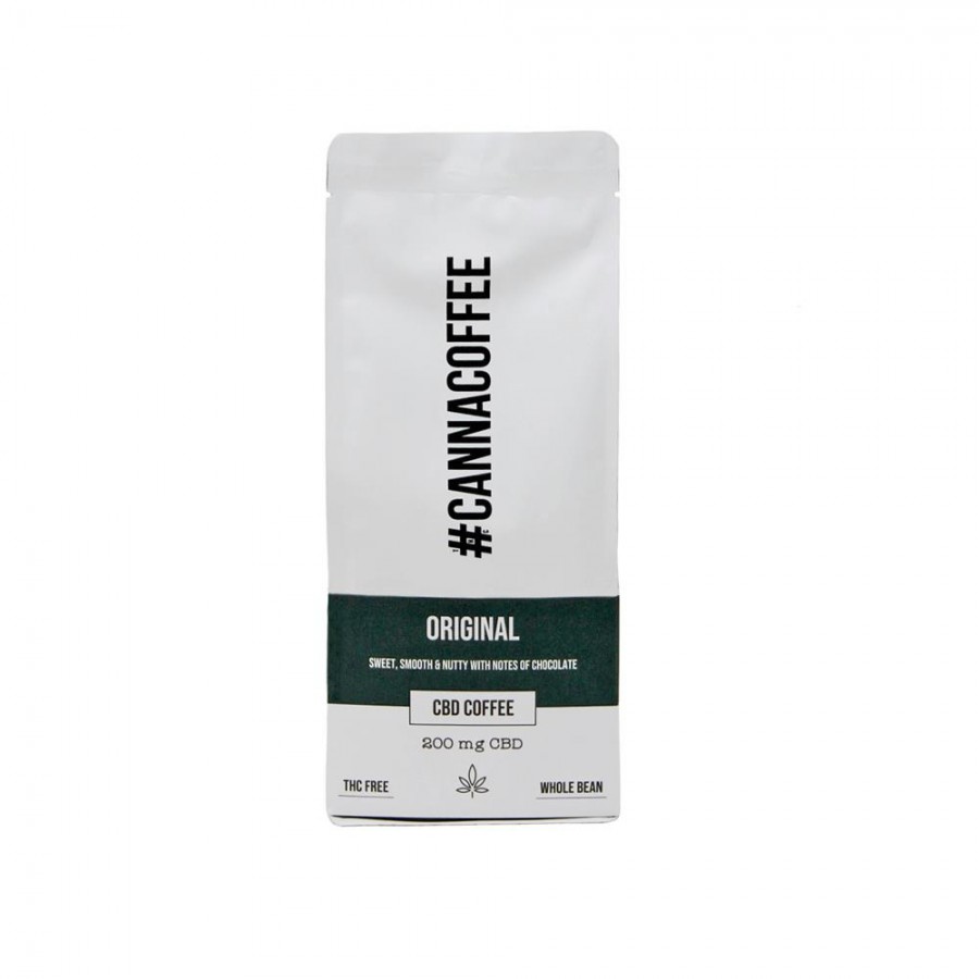 CANNACOFFEE CBD Whole Bean Coffee 200g