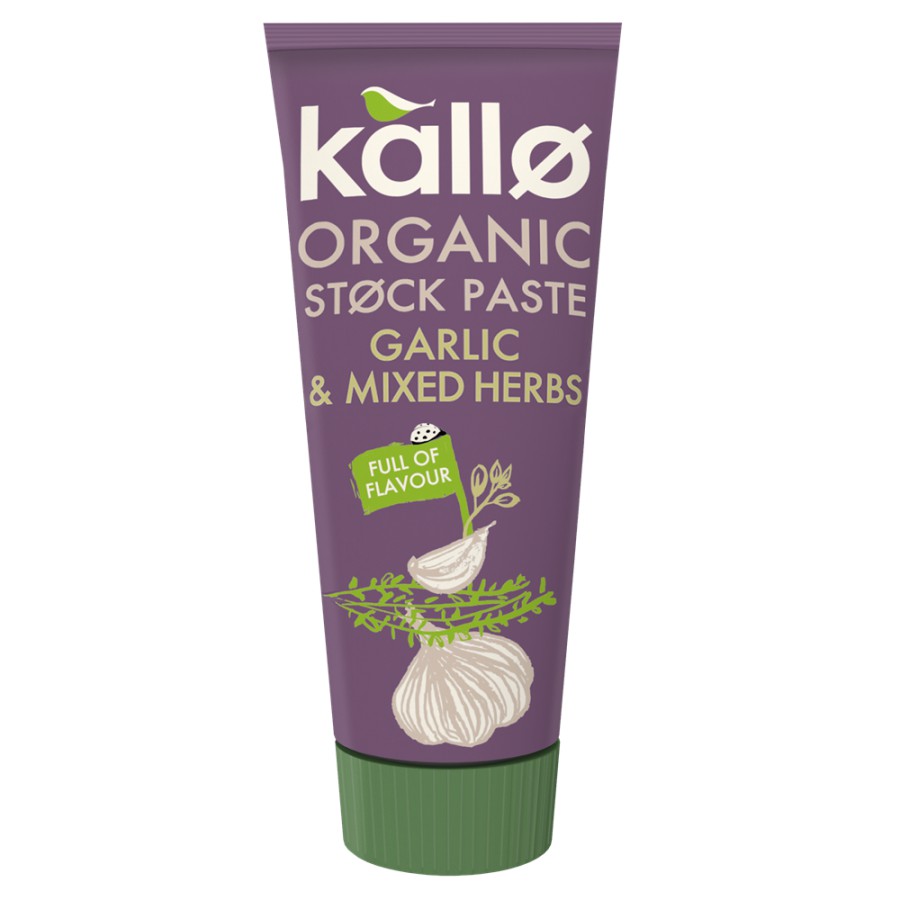 Kallo Organic Garlic Stock Paste 100g