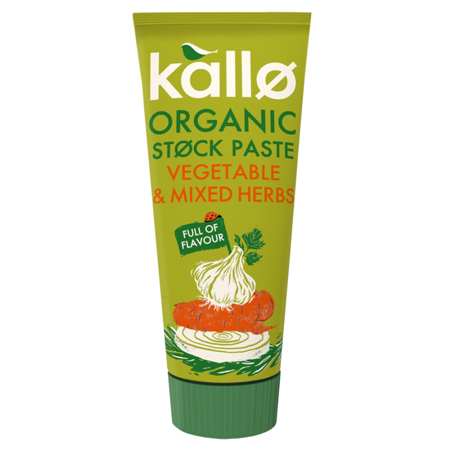 Kallo Organic Vegetable Stock Paste 100g