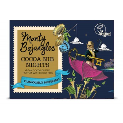 Monty Bojangles Cocoa Nib Nights Cocoa Dusted Truffles 100g