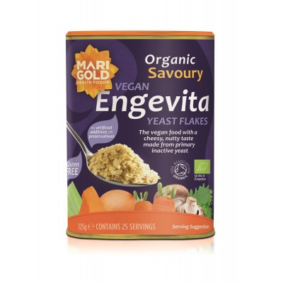 Marigold Organic Engevita Nutritional Yeast Flakes 125g