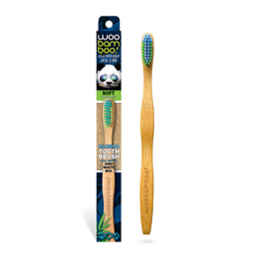 WooBamboo Standard Slim Soft Toothbrush