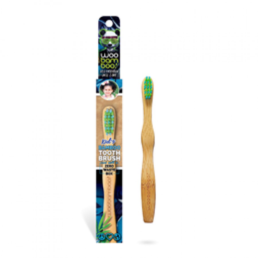 WooBamboo Kids Super Soft Bamboo Toothbrush