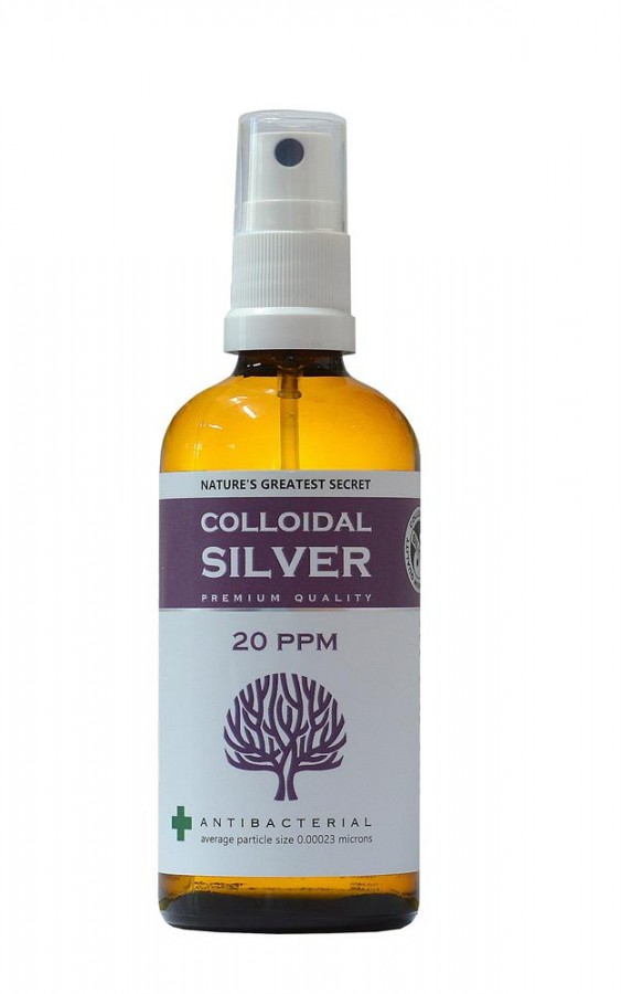 Natures Greatest Secret 20ppm Colloidal Silver Spray 100ml