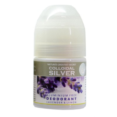 Natures Greatest Secret Colloidal Silver Lavender & Lemon Deodorant 50ml