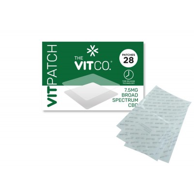 The Vitco Patches CBD 7.5mg Broad Spectrum - 28 Patches