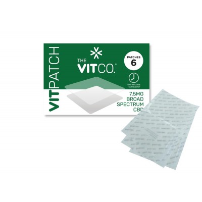 The Vitco Patches CBD 7.5mg Broad Spectrum - 6 Patches