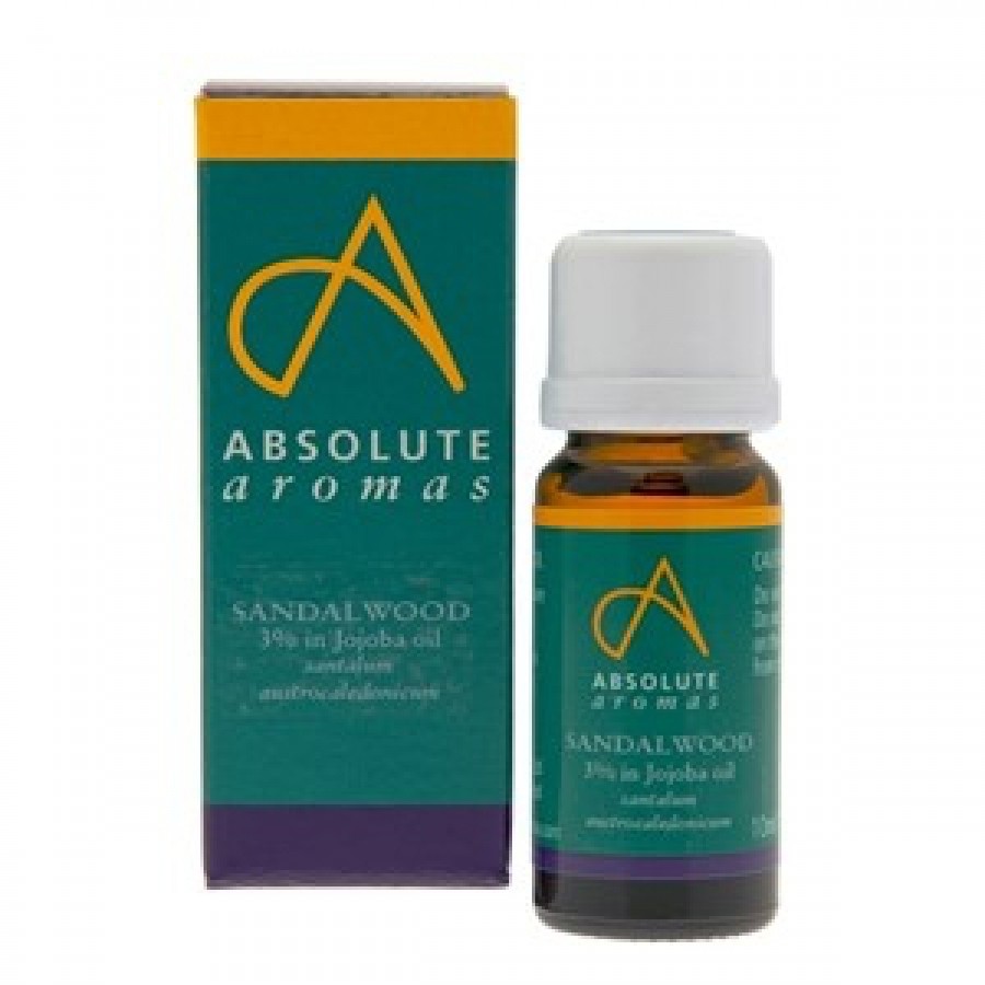 Absolute Aromas Sandalwood 3% in Jojoba Oil 10ml