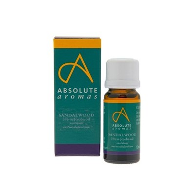 Absolute Aromas Sandalwood 3% in Jojoba Oil 10ml