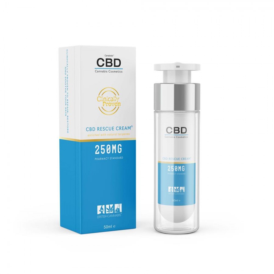 Canabidol CBD Rescue Cream 250mg 50ml