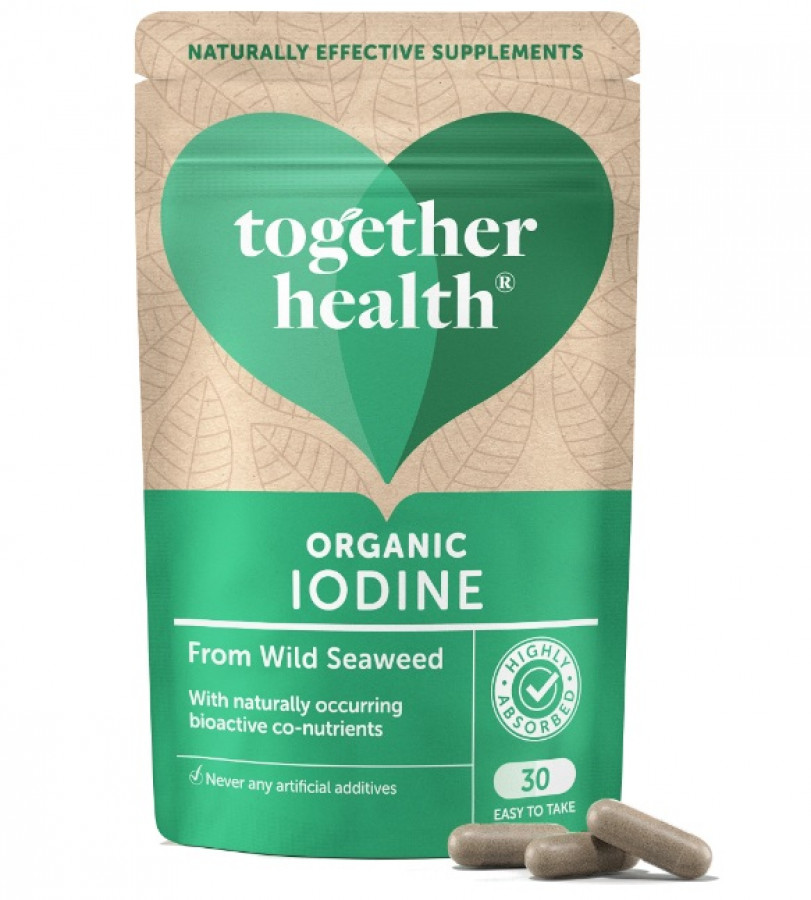 Together Organic Seaweed Iodine Food Supplement 30 Capsules