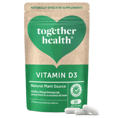 Together Vegan Vitamin D3 30 Capsules