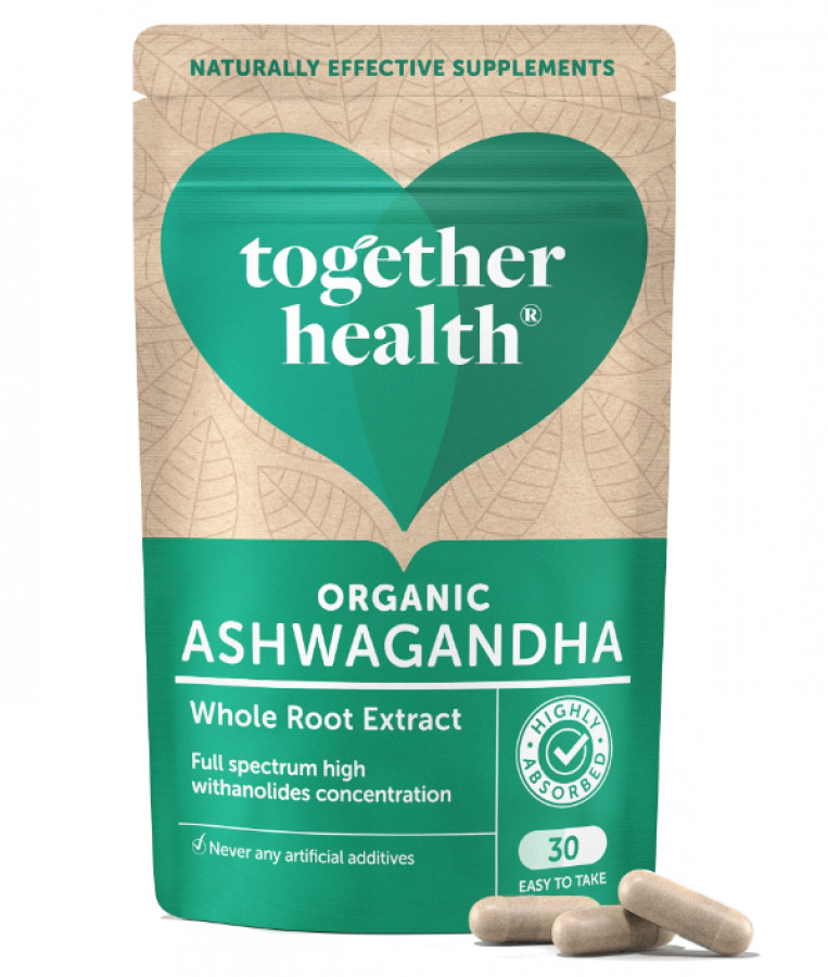 Together WholeHerbs Ashwagandha 30 Capsules